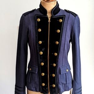 Denim & Supply Military Jacket Blue S